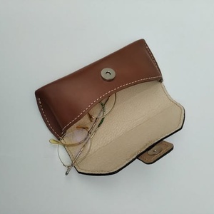 bőr szemüvegtartó tok - táska & tok - pénztárca & más tok - szemüvegtok - Meska.hu