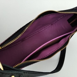 marhabőr félhold táska - táska & tok - kézitáska & válltáska - válltáska - Meska.hu