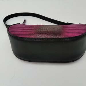 marhabőr félhold táska - táska & tok - kézitáska & válltáska - válltáska - Meska.hu