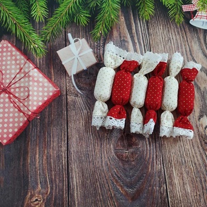 Textil szaloncukor - Meska.hu Textil szaloncukor - Meska.hu