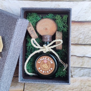 Ajándék pasiknak - Unicum Barista - élelmiszer - alkoholos italok - Meska.hu