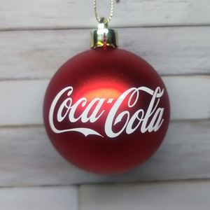 Coca Cola karácsonyi gömb fenyődísz - Meska.hu