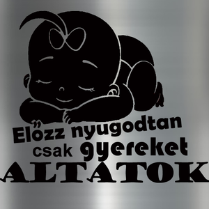 Autós matrica (altatok) - otthon & életmód - autó - autós matrica - Meska.hu
