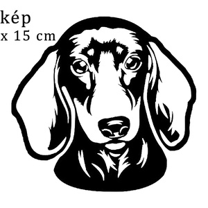 Tacskós autós matricák 1-3 - otthon & életmód - autó - autós matrica - Meska.hu