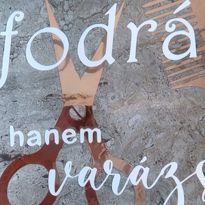 Ajándék kép fodrászoknak - otthon & életmód - dekoráció - kép & falikép - képkeret - Meska.hu