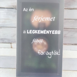 Valentin napi ajándék díszdoboz pasiknak (Unicum barista) - karácsony - karácsonyi lakásdekoráció - karácsonyfadíszek - Meska.hu