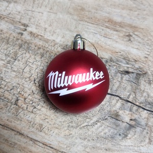 Karácsonyi gömb fenyődísz (Milwaukee), Karácsony, Karácsonyi lakásdekoráció, Karácsonyfadíszek, Fotó, grafika, rajz, illusztráció, MESKA