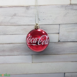 Coca Cola karácsonyi gömb fenyődísz - karácsony - karácsonyi lakásdekoráció - karácsonyfadíszek - Meska.hu