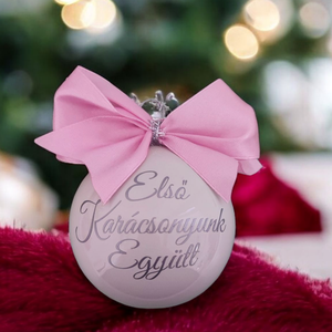 Karácsonyi gömb fenyődísz (kislányos)), Karácsony, Karácsonyi lakásdekoráció, Karácsonyfadíszek, Fotó, grafika, rajz, illusztráció, MESKA