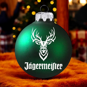 Jagermeister karácsonyi gömb - karácsony - karácsonyi lakásdekoráció - karácsonyfadíszek - Meska.hu
