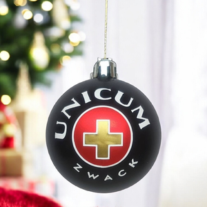 Unicum gömb fenyődísz ( műanyag gömb), Karácsony, Karácsonyi lakásdekoráció, Karácsonyfadíszek, Fotó, grafika, rajz, illusztráció, MESKA