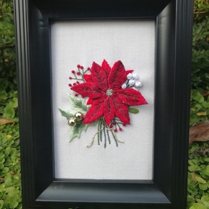 Különleges hímzett kép - Meska.hu