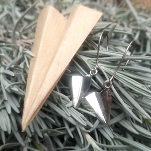 origami repcsi fülbevaló - ékszer - fülbevaló - lógó fülbevaló - Meska.hu
