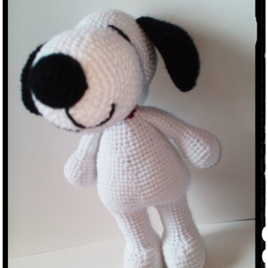 Snoopy - horgolt amigurumi -  - Meska.hu