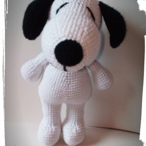 Snoopy - horgolt amigurumi -  - Meska.hu