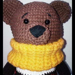 Morgóka - horgolt maci - amigurumi -  - Meska.hu