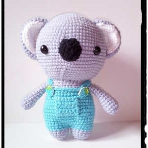 Bobo a kis koala - horgolt amigurumi - Meska.hu