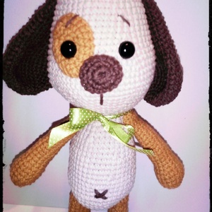 Folton Foltos -horgolt amigurumi kutyus -  - Meska.hu