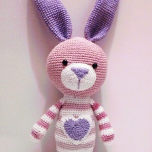 Lili Nyuszó horgolt amigurumi - - Meska.hu Lili Nyuszó horgolt amigurumi - - Meska.hu