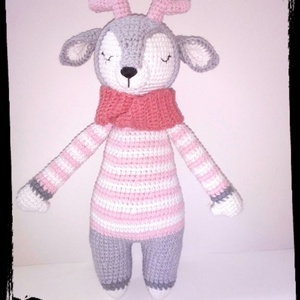 Matilda a kis álmos őzike - horgolt amigurumi - játék & sport - plüssállat & játékfigura - más figura - Meska.hu
