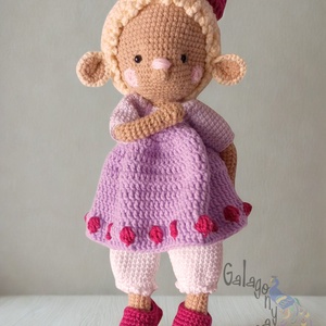 Lili bárányka - horgolt amigurumi - Meska.hu