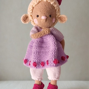 Lili bárányka - horgolt amigurumi - Meska.hu