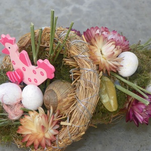 TAVASZ húsvéti -bőségszarú asztaldísz,asztalközép - otthon & életmód - dekoráció - húsvéti asztaldíszek - Meska.hu