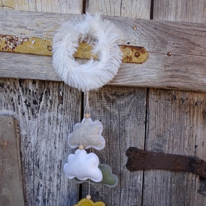  Felhőcske gyermekszoba-ajtódísz,falidísz,ablakdísz - otthon & életmód - dekoráció - ajtó- és ablak dekoráció - ajtódísz & kopogtató - Meska.hu