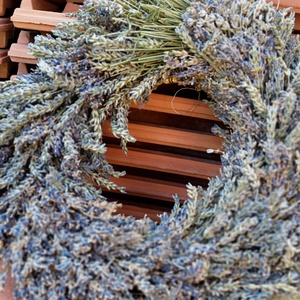 LEVENDULA ajtódísz  - otthon & életmód - dekoráció - ajtó- és ablak dekoráció - ajtódísz & kopogtató - Meska.hu