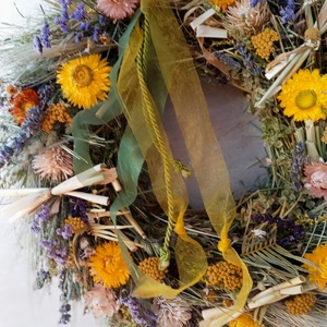 Tavaszi napsütés  természetes ajtodisz - otthon & életmód - dekoráció - ajtó- és ablak dekoráció - ajtódísz & kopogtató - Meska.hu