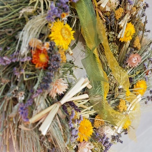 Tavaszi napsütés  természetes ajtodisz - otthon & életmód - dekoráció - ajtó- és ablak dekoráció - ajtódísz & kopogtató - Meska.hu