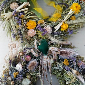 Tavaszi napsütés  természetes ajtodisz - otthon & életmód - dekoráció - ajtó- és ablak dekoráció - ajtódísz & kopogtató - Meska.hu