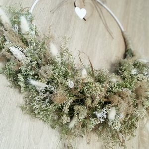 Boho-bohem romantikus természetes ajtódísz,falidisz - Meska.hu