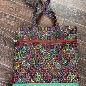 Mandala mintás válltáska, Táska & Tok, Kézitáska & válltáska, Nagy pakolós táska, Varrás, MESKA