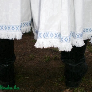 tényleg bő bőgatya, csikós nadrág :) fehér színű/ népviselet -  - Meska.hu