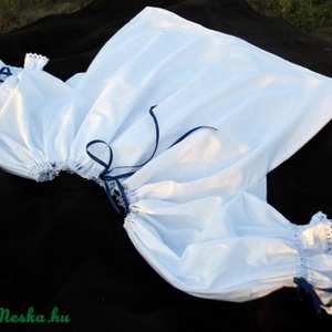 Népi buggyos ujjú női néptánc blúz, szalagos blúz -  - Meska.hu