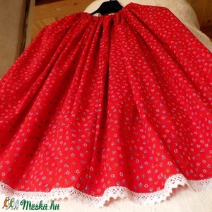 Kislány viselet, pörgős néptánc szoknya -  - Meska.hu
