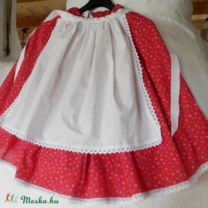 Kislány viselet, pörgős néptánc szoknya -  - Meska.hu