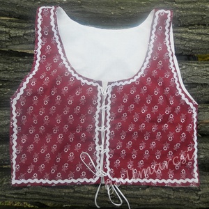 Néptánc mellény, népi női mellény -  - Meska.hu