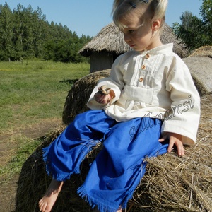 Baba paraszting, népi ünneplő ingecske, Ruha & Divat, Babaruha & Gyerekruha, Keresztelő ruha, Hímzés, Varrás, MESKA