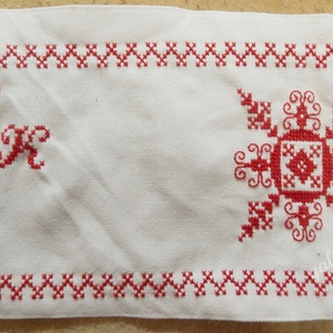 Énekeskönyv borító, keresztszemes könyvborító - akár keresztelőre is ;), Otthon & Életmód, Papír, írószer, Könyv- és füzetborító, Hímzés, Varrás, MESKA