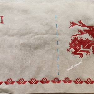 Énekeskönyv borító, keresztszemes könyvborító - otthon & életmód - papír, írószer - könyv- és füzetborító - Meska.hu