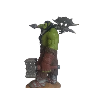 world of warcraft thrall orc szobor - otthon & életmód - dekoráció - asztal és polc dekoráció - asztaldísz - Meska.hu