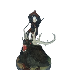 Witcher szobor - otthon & életmód - dekoráció - asztal és polc dekoráció - asztaldísz - Meska.hu