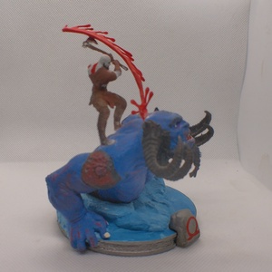 God of war szobor - otthon & életmód - dekoráció - asztal és polc dekoráció - asztaldísz - Meska.hu