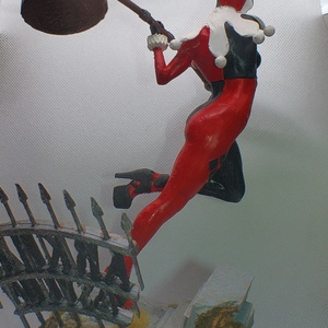Harley Quinn szobor - otthon & életmód - dekoráció - asztal és polc dekoráció - asztaldísz - Meska.hu