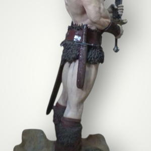 Conan szobor - otthon & életmód - dekoráció - asztal és polc dekoráció - asztaldísz - Meska.hu