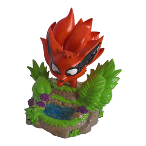  kurama kilencfarkú róka szobor - otthon & életmód - dekoráció - dekoratív figurák és szobrok - Meska.hu