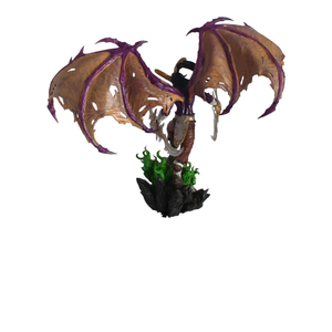 world of warcraft illidan stormrage szobor - otthon & életmód - dekoráció - asztal és polc dekoráció - asztaldísz - Meska.hu