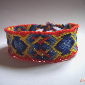 Narancsos-citromos-kékes, , Csomózás, MESKA